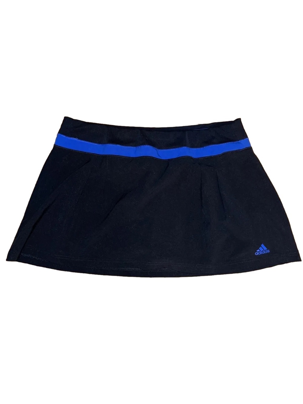 adidas climalite Black Skirt with Blue Waistband